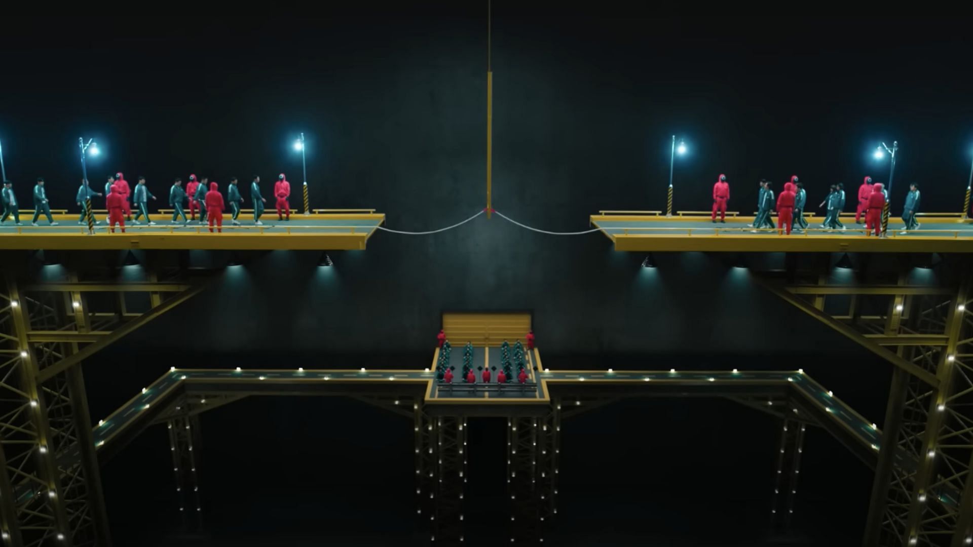 Red Rover could turn lethal like the show's tug of war (Image via YouTube/Still Watching Netflix)